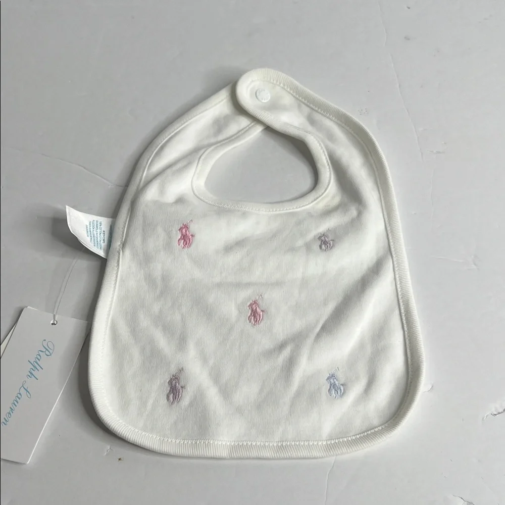 Ralph Lauren Baby Bib - Picture 2 of 6